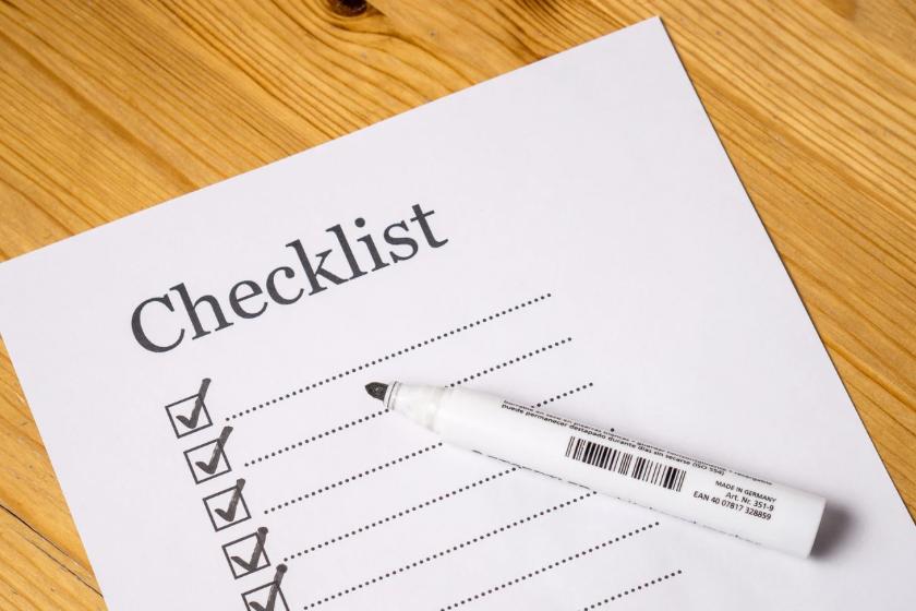 check list